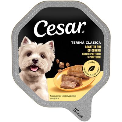 HRANA ZA MACKE CESAR PILETINA I CURKA 150G