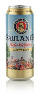 PIVO PAULANER PŠENIČNO MUTNO 0.5L LIMENKA