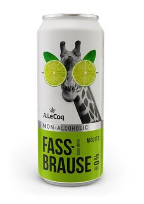 PIVO FASSBRAUSE MOJITO 0% 0.5CAN