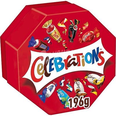 Čokoladna Bombonjera Celebrations 196 g