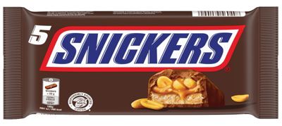 ČOKOLADA MINI SNICKERS MULTIPACK 5X50G