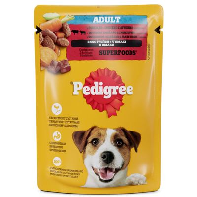 Pedigree kesica govedina i jagnjetina 100g