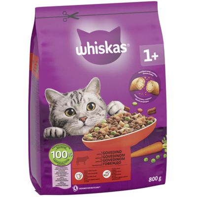 Briketi govedina Whiskas 800g