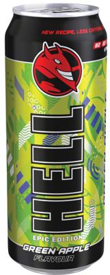 ENERGETSKO PIĆE HELL GREEN APPLE LIMENKA 0.5L