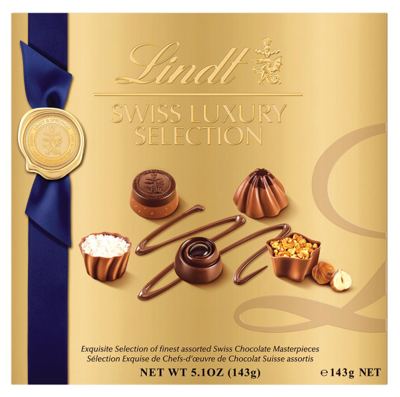 BOMBONJERA SWISS LUXURY SELECTION LINDT 143G