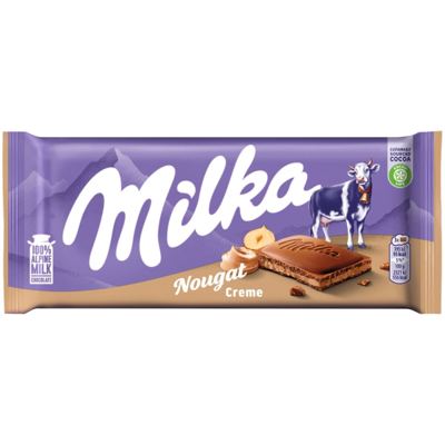 Milka Nougat Creme 85g #22 Mondelez