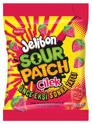 BOMBONE SOUR PATCH STRAWBE 80G KENT