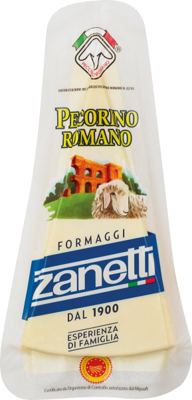 ZANETTI PECORINO ROMANO 36%MM 200GR OVCIJI SIR U KOMADU