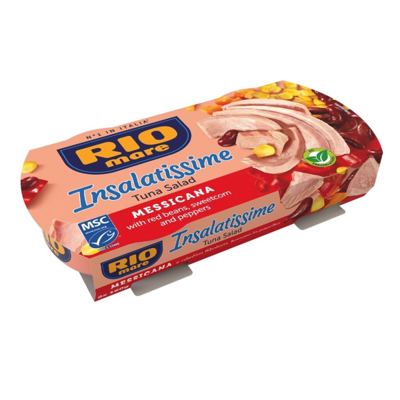 TUNJEVINA U MEKSIČKOJ SALATI 2X160GR RIO MARE TRINITY