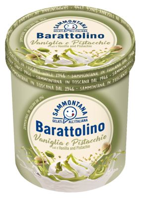 SLADOLED BARATTOLINO VANILA I PISTACI 500G
