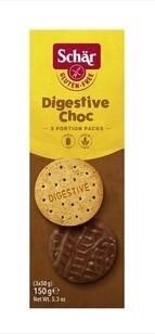 KEKS DIGESTIV ČOKO 150G DR SCHAR