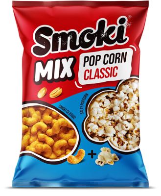 Smoki MIX popcorn 90g Stark