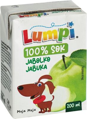 SOK JABUKA 100% 200 ML LUMPI