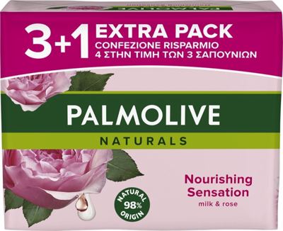 PALM.SAPUN 90GR MILK&ROSE