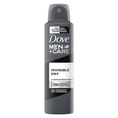 DOVE DEO INVIS.SPRAY MEN DRY 150ML
