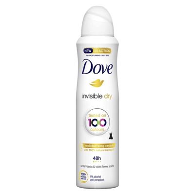 DEO SPREJ INVISIBLE DOVE 150ML