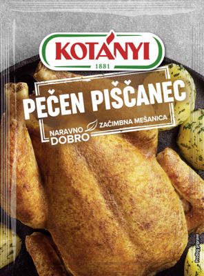 ZAČIN KOTANYI ZA PEČENU PILETINU 40G