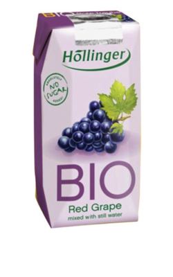 SOK ORGANSKI JABUKA I GROŽĐE HOLLINGER 200ML