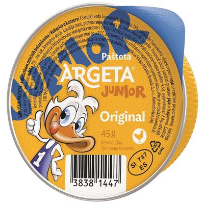 PAŠTETA 45G JUNIOR ARGETA