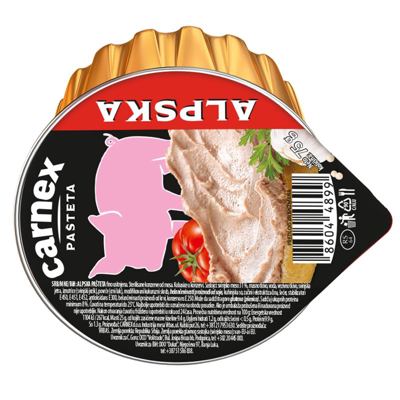 Alpska pasteta 75g #14 Carnex