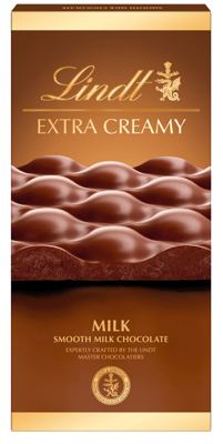 ČOKOLADA MLEČNA EXTRA CREAMY MILK LINDT 80G
