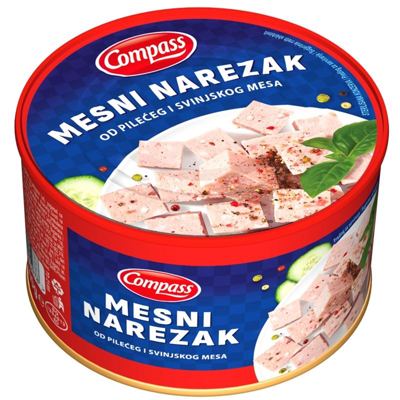 MESNI NAREZAK COMPASS 400G