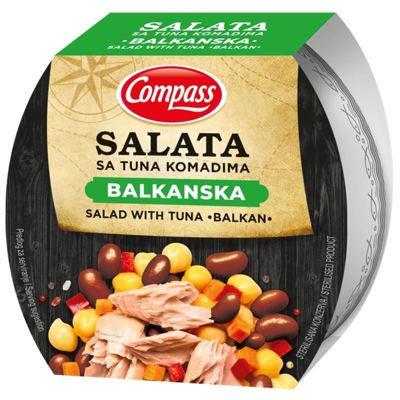 TUNA SALATA BALKANSKA COMPASS 160G