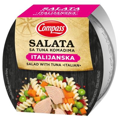 TUNA SALATA ITALIANA COMPASS 160G