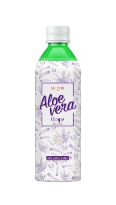 NAPITAK MR. ZOX ALOE VERA GRAPE PET 0.5L