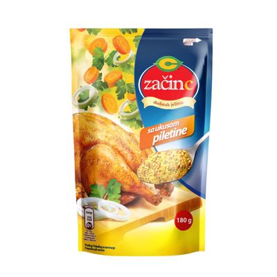 ZACIN C SA UKUSOM PILETINE 180G