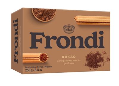 Frondi maxi nougat vafel MK24 250g