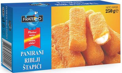 FRATELLO PAN.RIBLJI STAPICI 250g