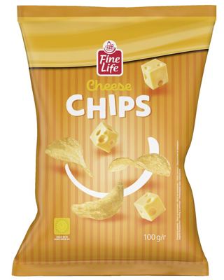 100G FINE LIFE CHIPS CHEESE-STAND.-VAR.