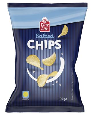 100G FINE LIFE CHIPS SALT-STAND.-VAR.
