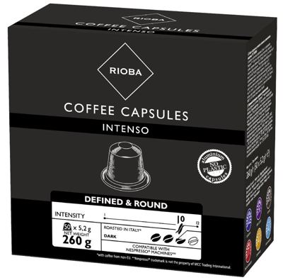 50X5.2G RIOBA NESPRESSO INTENSO-STAND.-VAR.