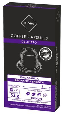 10X5.2G RIOBA NESPRESSO DELICAT-STAND.-VAR.