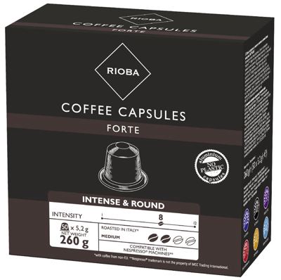 50X5.2 RIOBA NESPRESSO FORTE-STAND.-VAR.
