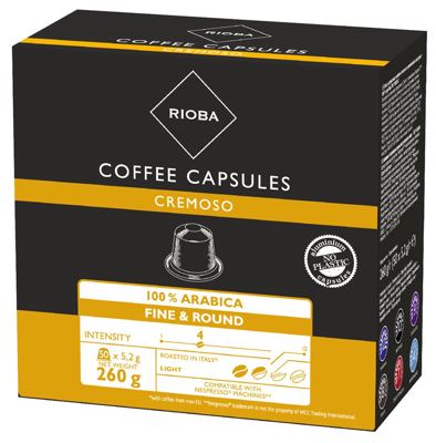 50X5.2G RIOBA NESPRESSO CREMOSO-STAND.-VAR.
