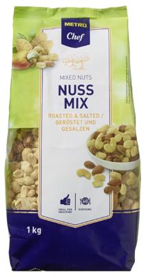 1KG METRO CHEF SNACK MIX-STAND.-VAR.