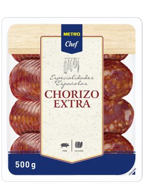 500G MC CHORIZO EXTRA-STAND.-VAR.