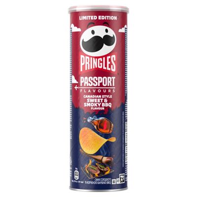 CIPS PRINGLES KANADSKI BBQ 165g