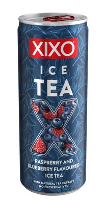 XIXO ICE TEA ROSPB.BLUEB.CAN 0.25L 1/24