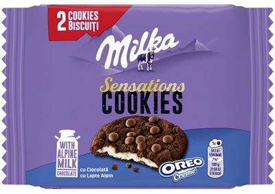 52G MILKA SENSATION OREO-STAND.-VAR.