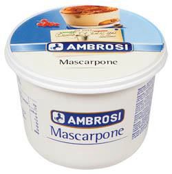500G AMBROSI MASCARPONE-STAND.-VAR.
