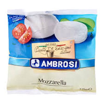 125G AMBROSI MOZZARELA-STAND.-VAR.