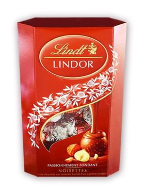 BOMBONJERA LINDOR HAZELNUT BALLS 200GR LINDT