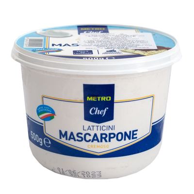 500G MC MASCARPONE-STAND.-VAR.