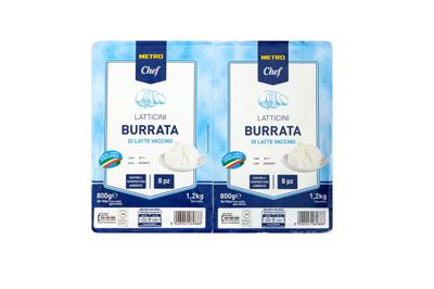 8X100G MC BURRATA-STAND.-VAR.