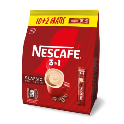 Kafa Classic 3u1 Nescafe186g 10+2gratis