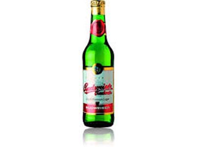 Pivo svetlo Budweiser flasica 0,33l